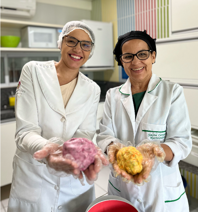 Equipe responsável pela alimentação